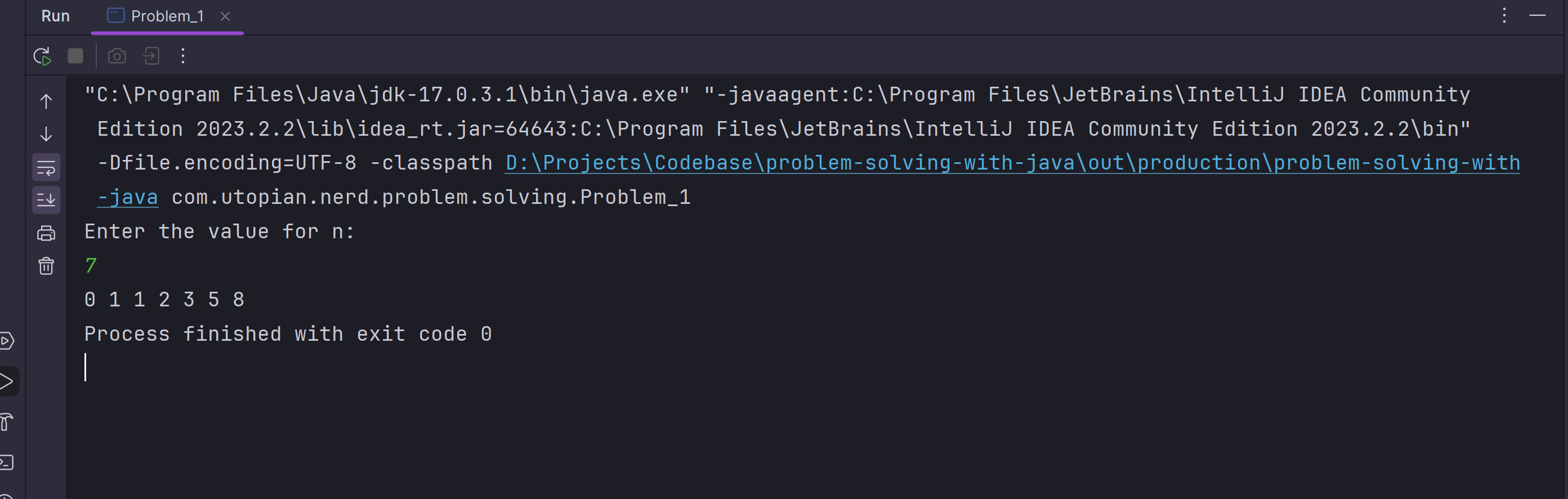 Program Output Screenshot